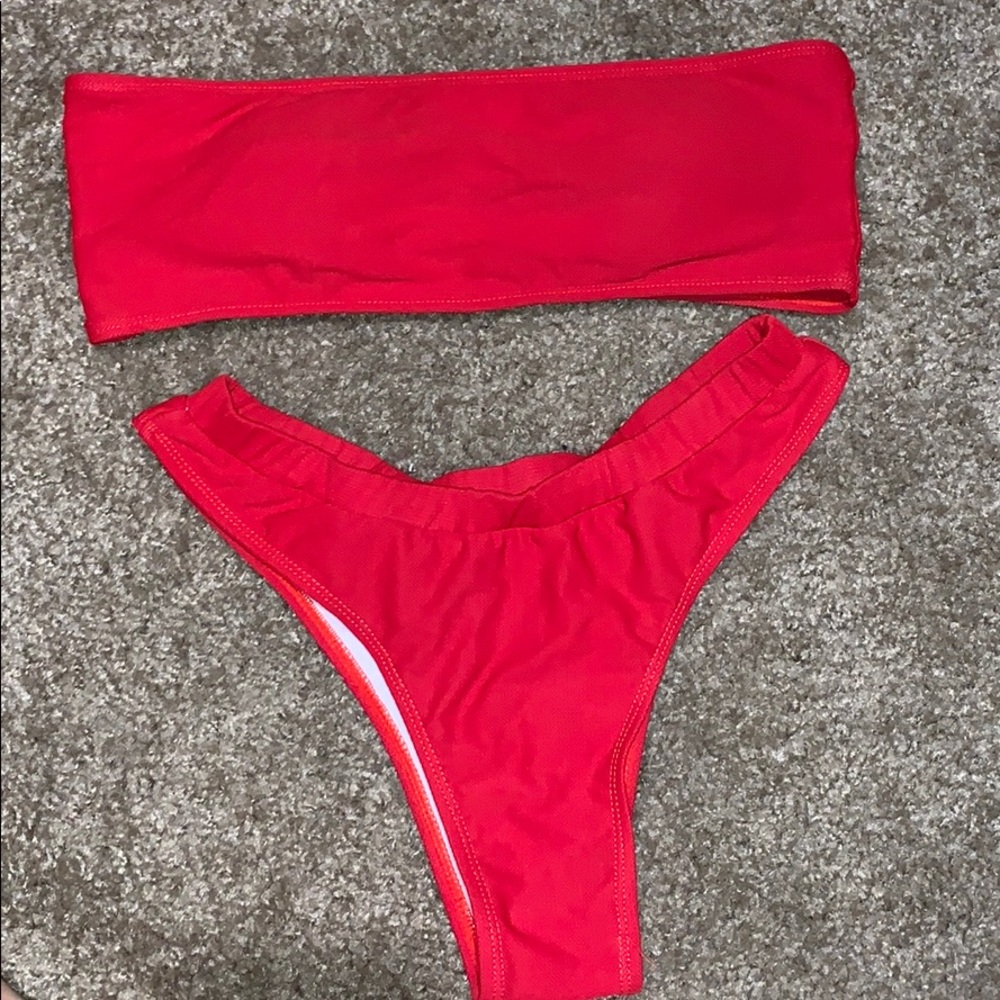Red bikini